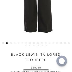 JLUXLABEL contour trousers